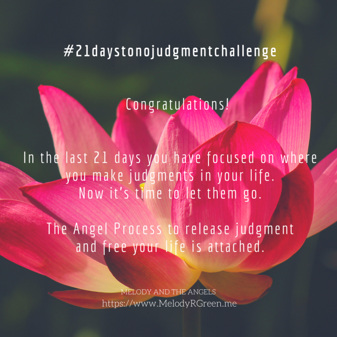 #22 21 day focus on judgment
